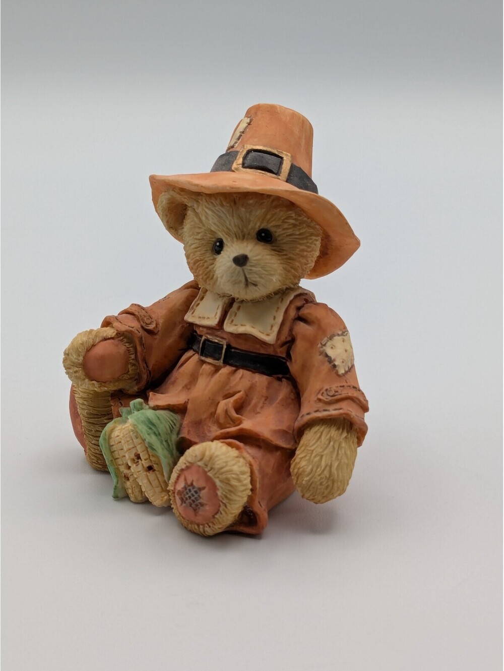 Cherished Teddies Miles I'm Thankful For A Friend Like You (912751) 1993 Pilgrim